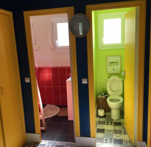 חדר סטנדרט חדר אמבטיה משותף, Cottage Des Rias 2 Chambres D Hôtes Ou 1 Suite à 172 M De La Mer