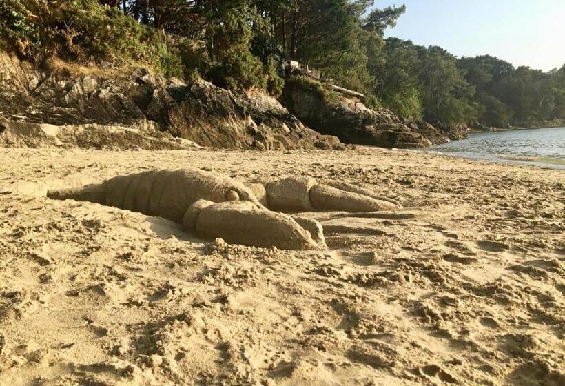 חדר סטנדרט חדר אמבטיה משותף, Cottage Des Rias 2 Chambres D Hôtes Ou 1 Suite à 172 M De La Mer