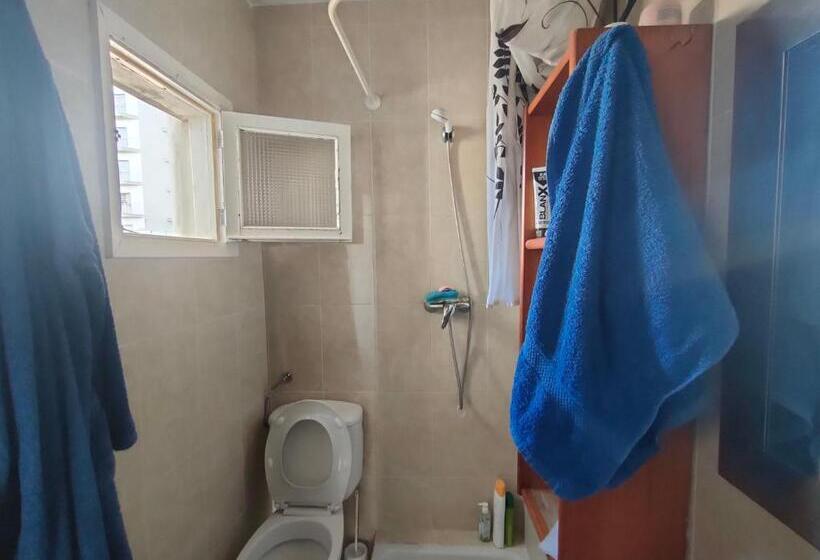 اتاق استاندارد یک تخته با سرویس بهداشتی مشترک, Camera Privata Singola In Appartamento, Bagno In Comune, Aria Condizionata Caldo Freddo, Wifi, Tv