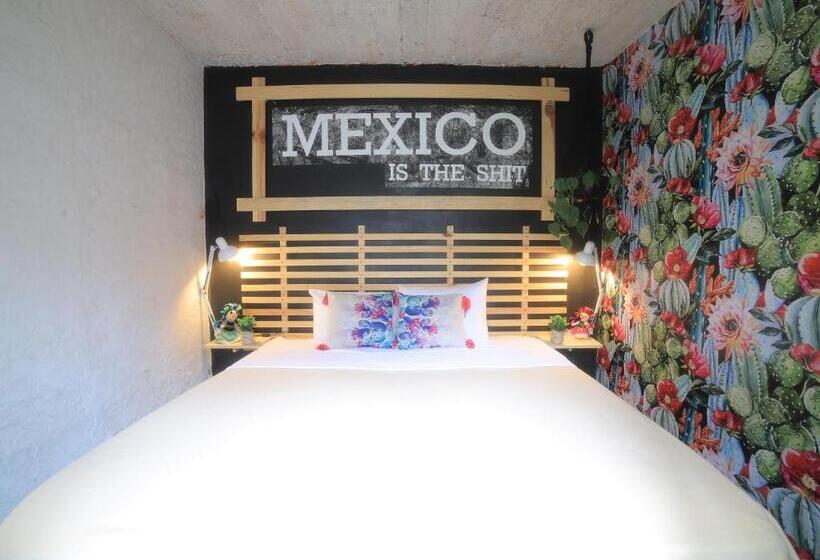 キングサイズベッドのデラックスルーム, Casa Kanabri Hostal Boutique