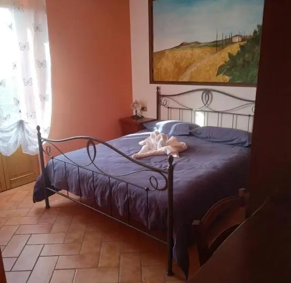 キングサイズベッドのスタンダードルーム, Le Stanze Della Terrazza Sul Borgo