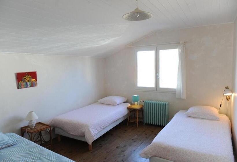 컴포트 트리플 룸, La Villa Tamaris Maison à Partager