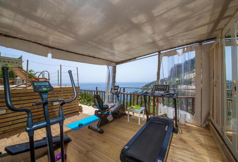 חדר דלוקס נוף לים, Villa Lauro Old Chapel