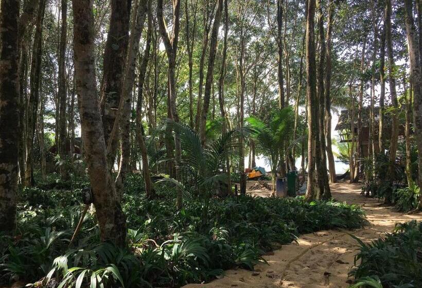 بنجلو قياسى مطلّ علي الحديقة, Sunset Bungalow Koh Chang Ranong