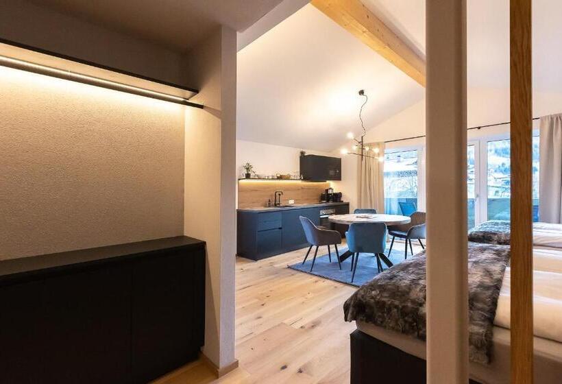 침실 1개 전망 아파트, Landhaus Riepler