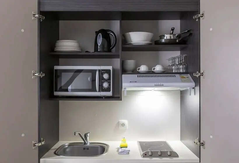 １ベッドルームアパートメント, Appart'hôtel Odalys City - Strasbourg Centre Les Halles