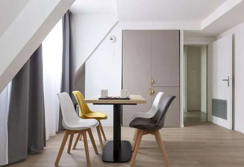 １ベッドルームアパートメント, Appart'hôtel Odalys City - Strasbourg Centre Les Halles