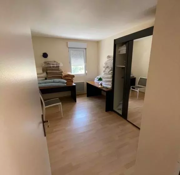 آپارتمان 1 خوابه با چشم‌انداز دریا, Hôtel Thalassa
