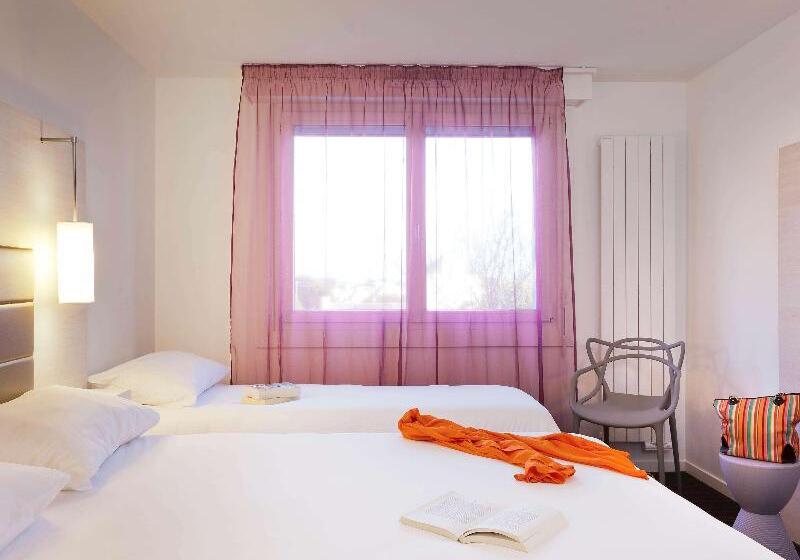 חדר סטנדרט מיטה זוגית, Ibis Styles Quiberon Centre