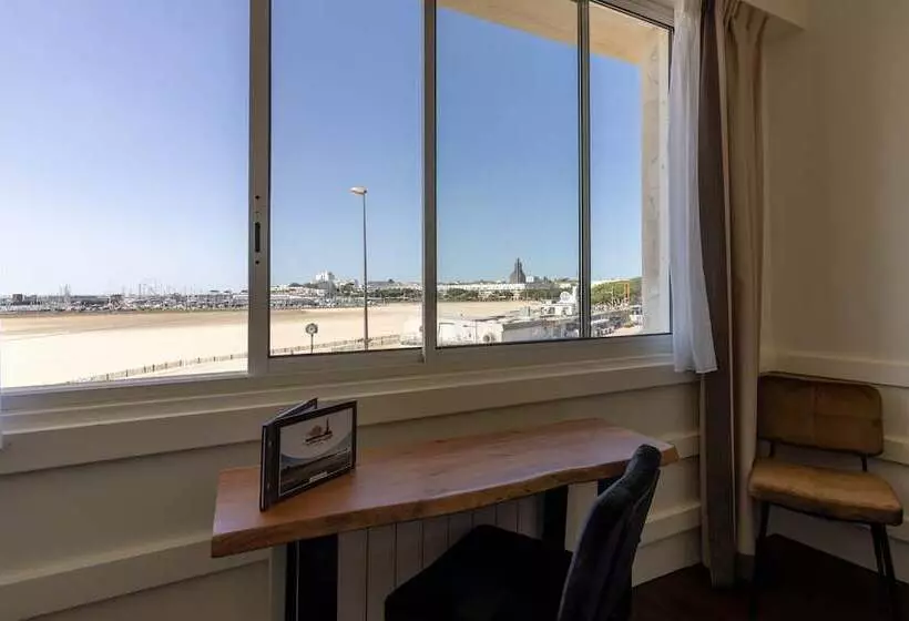 اتاق استاندارد با چشمانداز دریا, Logis Hôtel Rêve De Sable