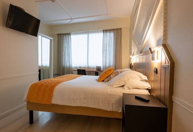 חדר סטנדרט נוף לים, Logis Hôtel Rêve De Sable