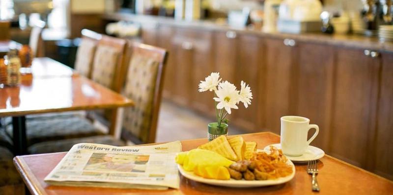 스탠다드 룸 킹사이즈 침대, Service Plus Inns & Suites Drayton Valley