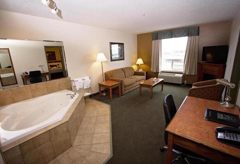 ハイドロマッサージバス付きスイート, Service Plus Inns & Suites Drayton Valley