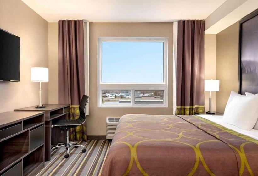 スタンダードシングルルーム, Super 8 By Wyndham Thompson