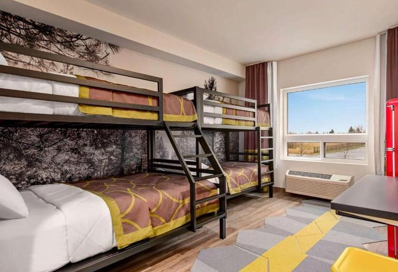 2段ベッド付きスタンダードルーム, Super 8 By Wyndham Thompson