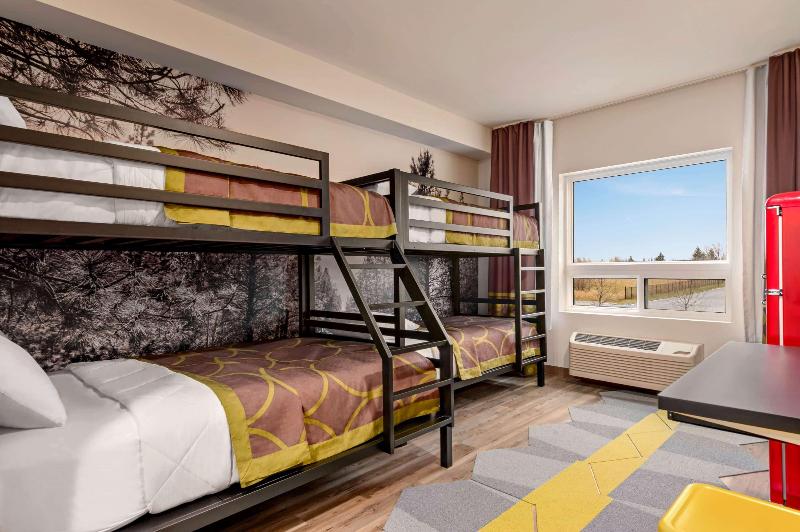 2段ベッド付きスタンダードルーム, Super 8 By Wyndham Thompson