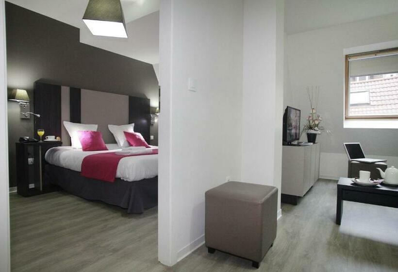 침실 1개 아파트, Odalys City Strasbourg Green Marsh