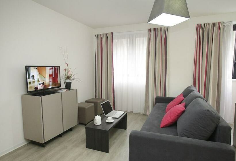 １ベッドルームアパートメント, Odalys City Strasbourg Green Marsh