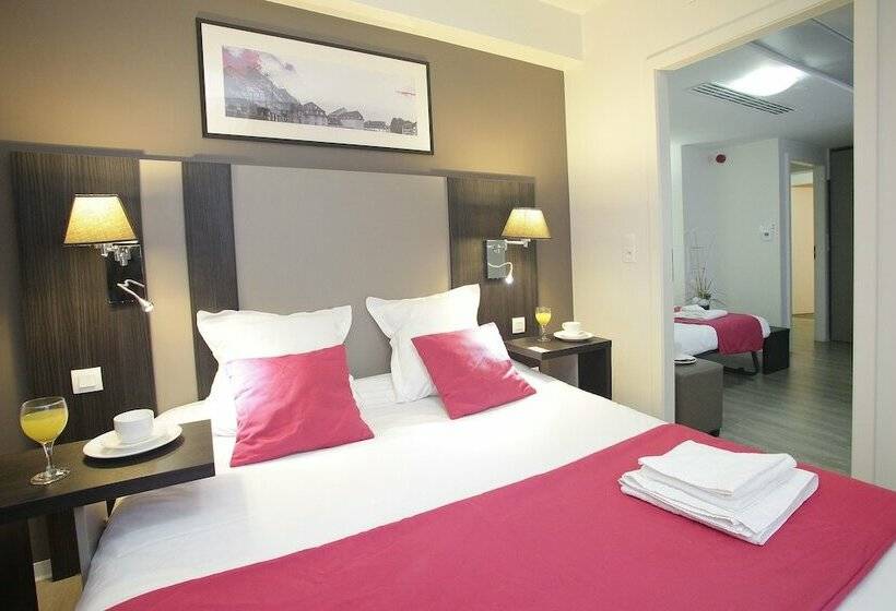 침실 1개 아파트, Odalys City Strasbourg Green Marsh