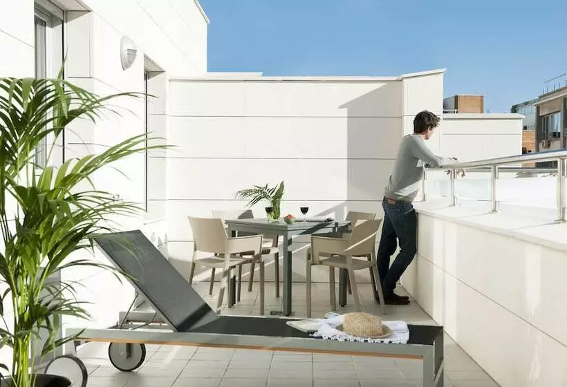 آپارتمان 1 خوابه با تراس, Eric Vökel Boutique Apartments   Atocha Suites