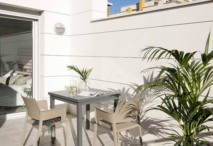 آپارتمان 1 خوابه با تراس, Eric Vökel Boutique Apartments   Atocha Suites