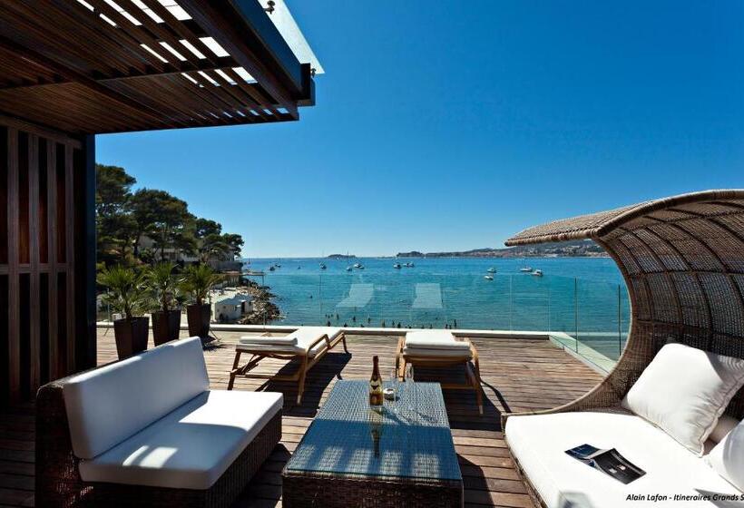 חדר דלוקס נוף לים, Hostellerie La Farandole