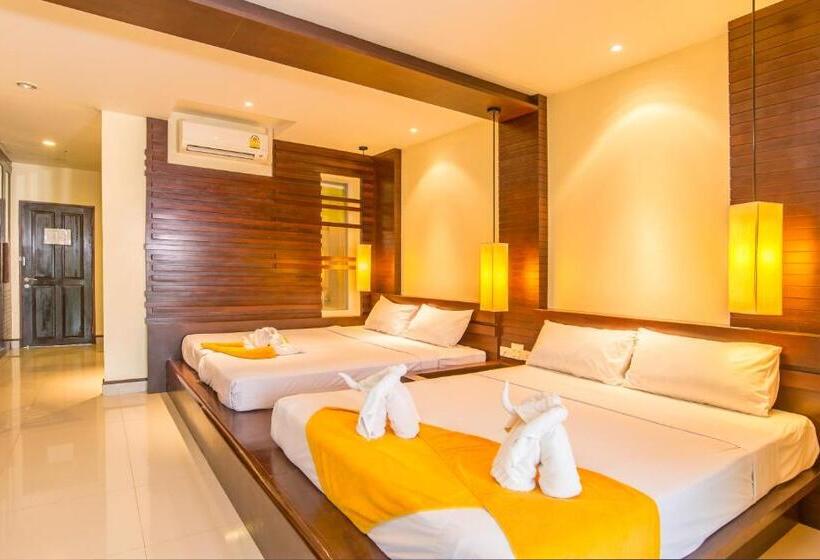 스탠다드 트리플 룸, Lanta Pura Beach Resort Sha Extra Plus