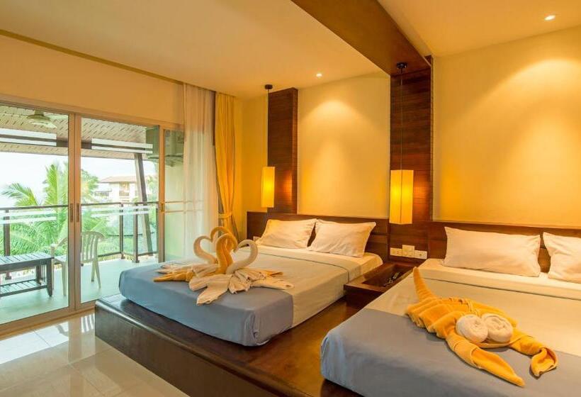 חדר סטנדרט לשלושה, Lanta Pura Beach Resort Sha Extra Plus