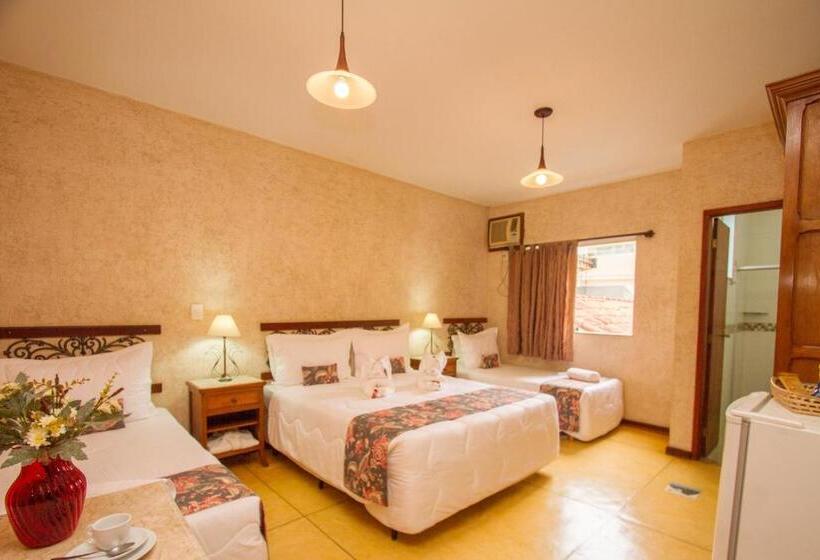 חדר דלוקס לארבעה, Pousada Brasil Nativo