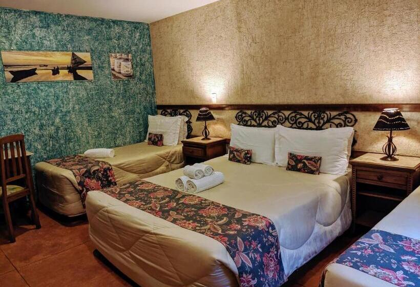 חדר דלוקס לארבעה, Pousada Brasil Nativo