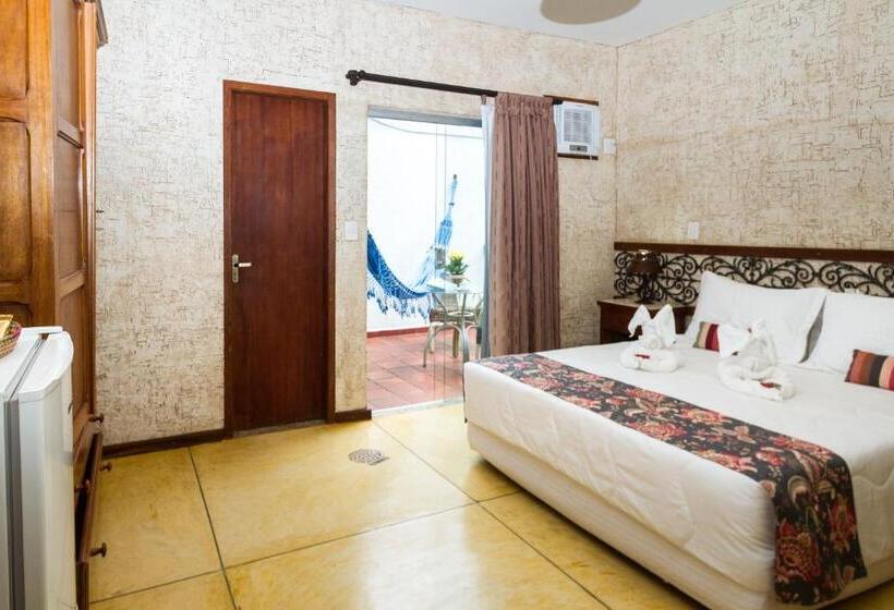 חדר דלוקס עם מרפסת, Pousada Brasil Nativo