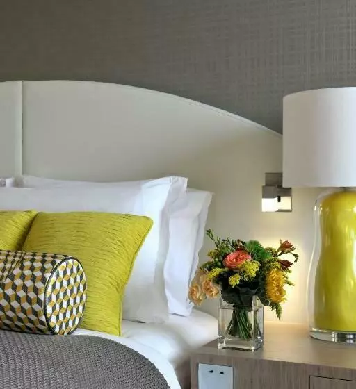 اتاق دلوکس با تخت کینگ و چشم‌انداز, Sofitel Dubai Downtown