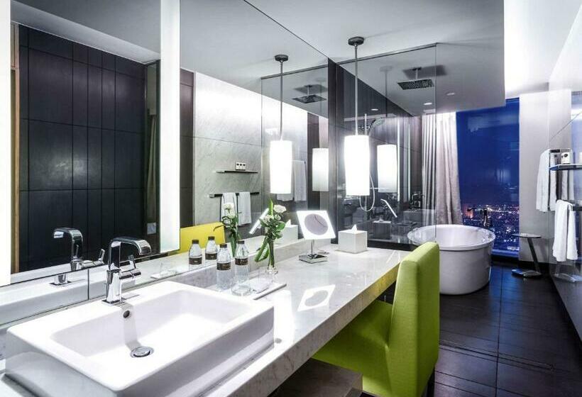 Номер Deluxe Кровать Кинг с Видом, Sofitel Dubai Downtown