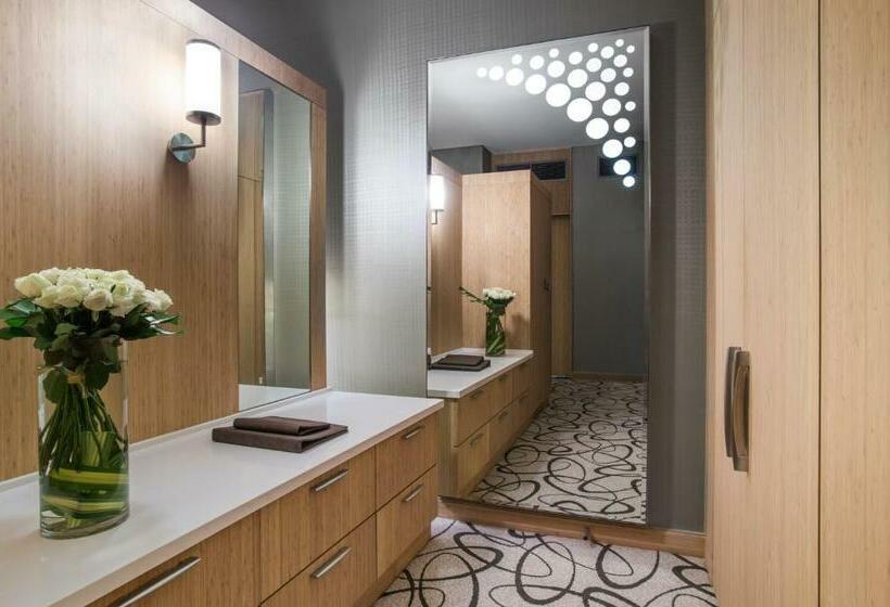 اتاق دلوکس با تخت کینگ و چشمانداز, Sofitel Dubai Downtown