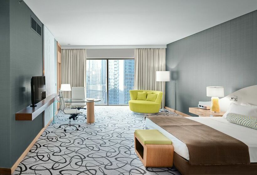 Номер Deluxe с Видом, Sofitel Dubai Downtown