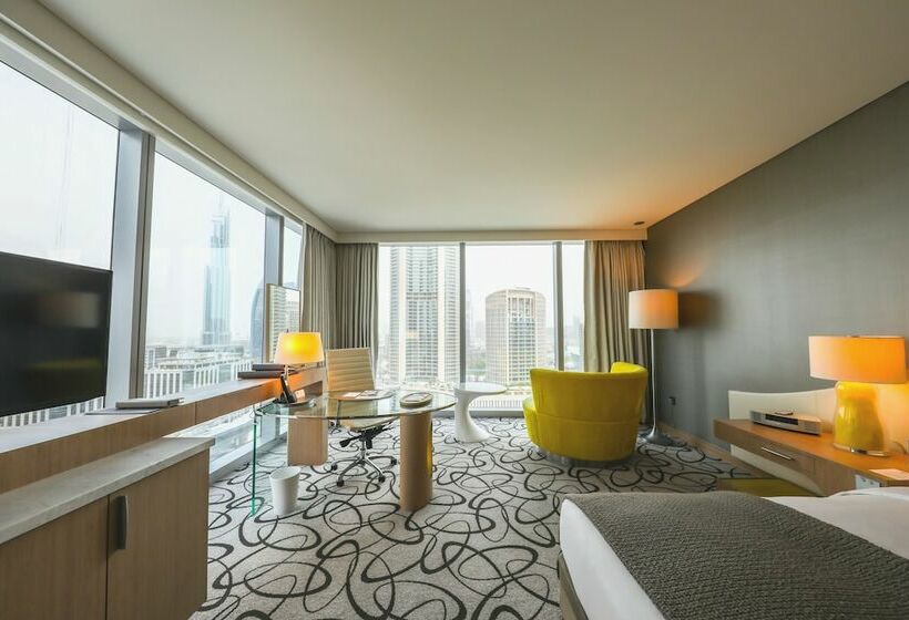 اتاق لوکس با چشمانداز, Sofitel Dubai Downtown