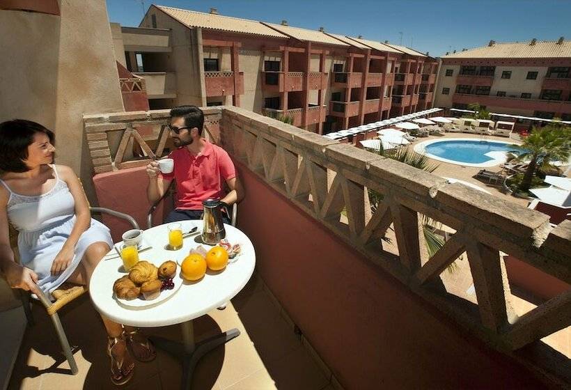 Апартаменты 1 Спальня Вид на Бассейн, Leo Punta Umbría - Adults Only