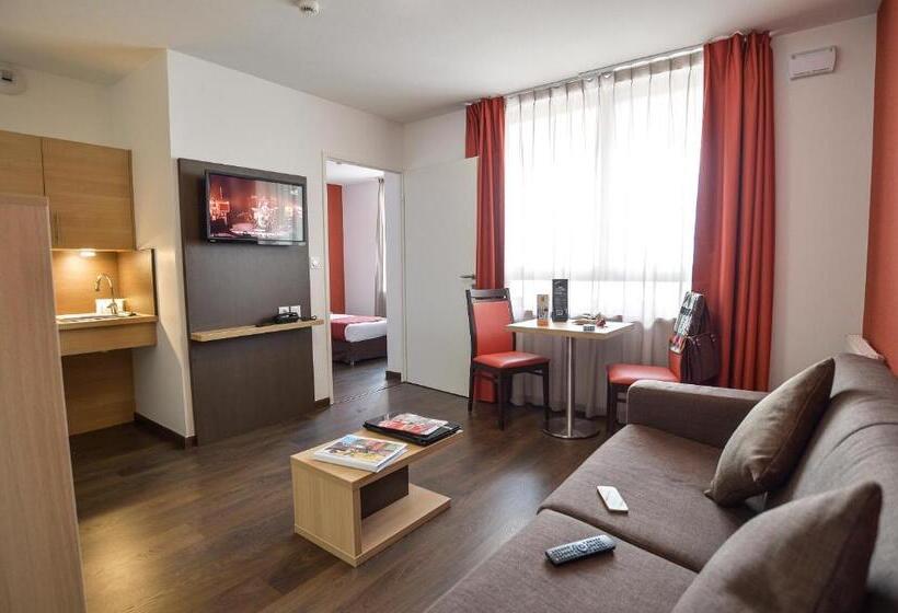 １ベッドルームアパートメント, Apparthotel Privilodges Carré De Jaude