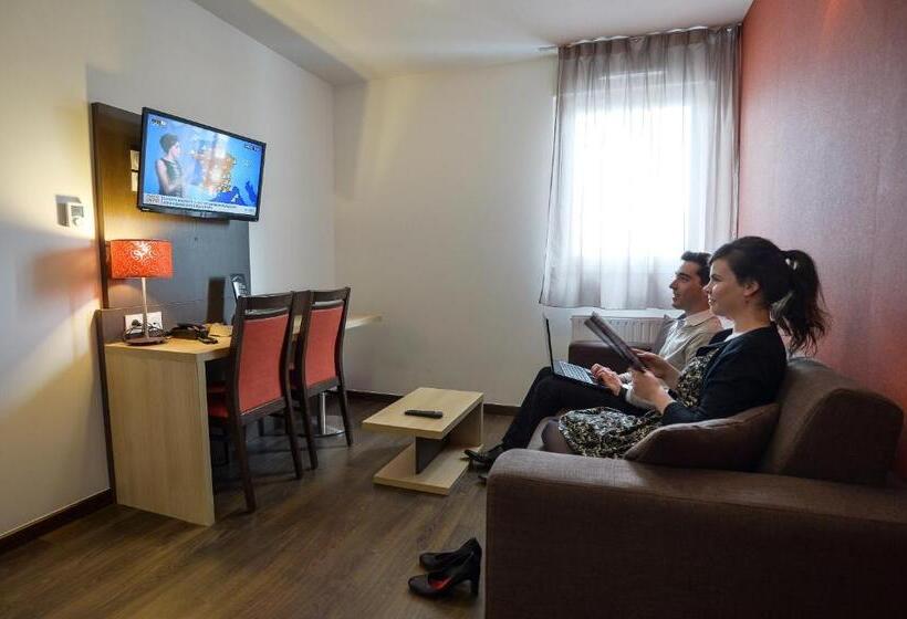 침실 1개 아파트, Apparthotel Privilodges Carré De Jaude