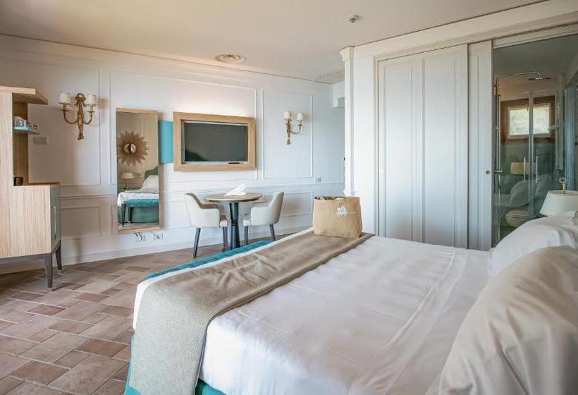 اتاق لوکس با چشمانداز دریا, Golfo Dei Poeti Relais & Spa