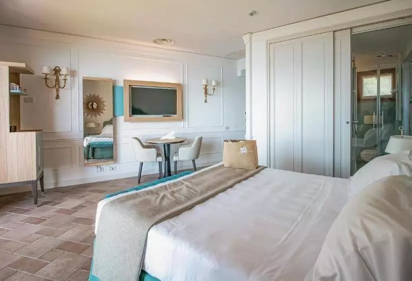 اتاق لوکس با چشمانداز دریا, Golfo Dei Poeti Relais & Spa