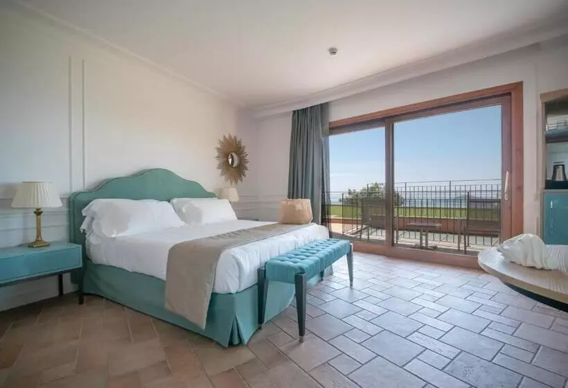 اتاق لوکس با چشمانداز دریا, Golfo Dei Poeti Relais & Spa