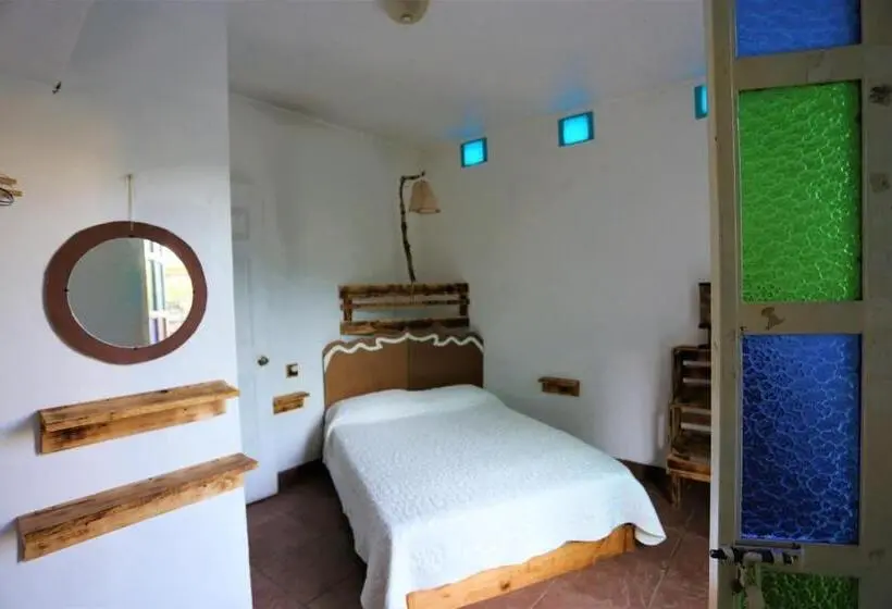 اتاق استاندارد با سرویس بهداشتی مشترک, Mi Atardecer En Tepoz, Hostal