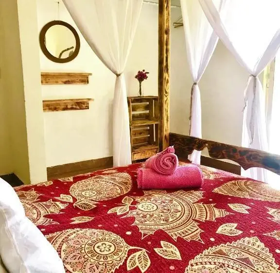 اتاق استاندارد با سرویس بهداشتی مشترک, Mi Atardecer En Tepoz, Hostal