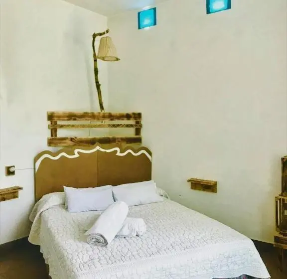 اتاق استاندارد با سرویس بهداشتی مشترک, Mi Atardecer En Tepoz, Hostal