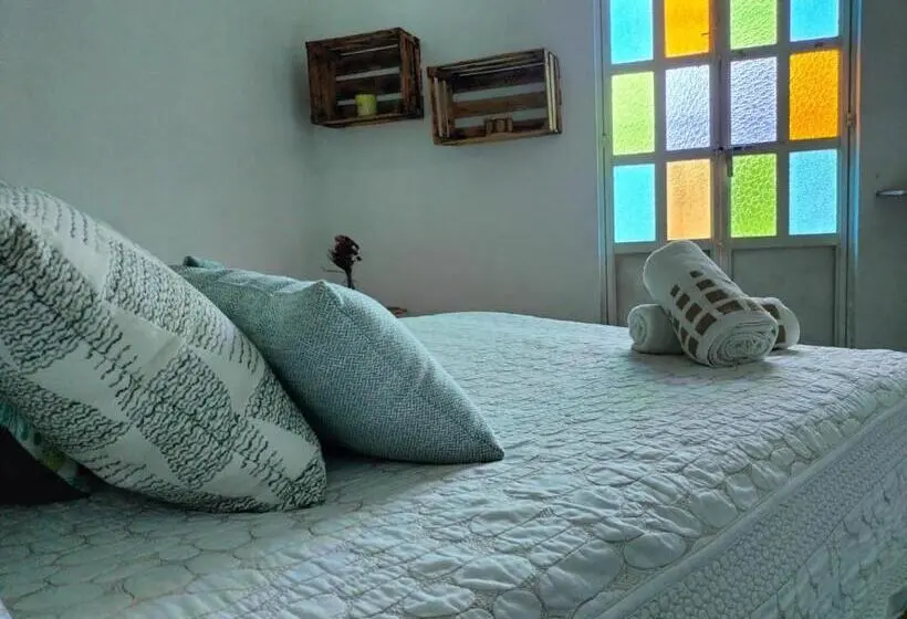 اتاق استاندارد با بالکن, Mi Atardecer En Tepoz, Hostal
