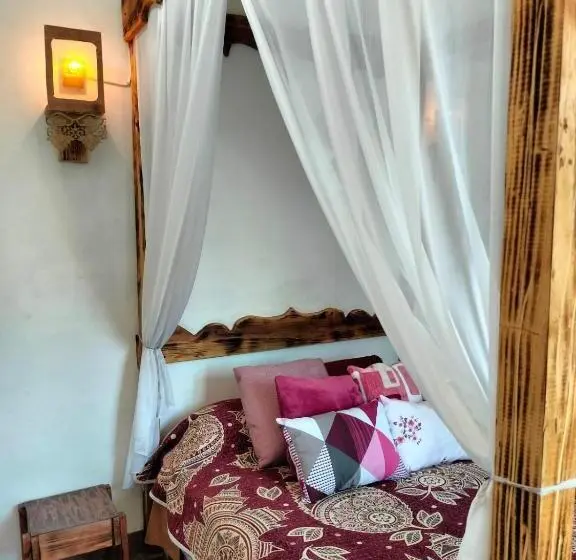 اتاق لوکس با بالکن, Mi Atardecer En Tepoz, Hostal