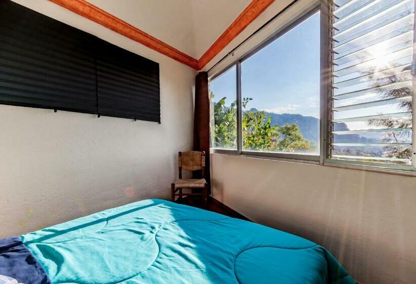 اتاق استاندارد با چشم‌انداز کوهستان, Casa Jacobina Tepoztlán