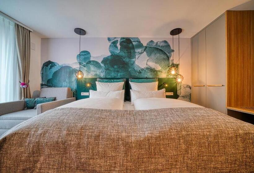 חדר דלוקס, Fourside Hotel Freiburg, Trademark Collection By Wyndham