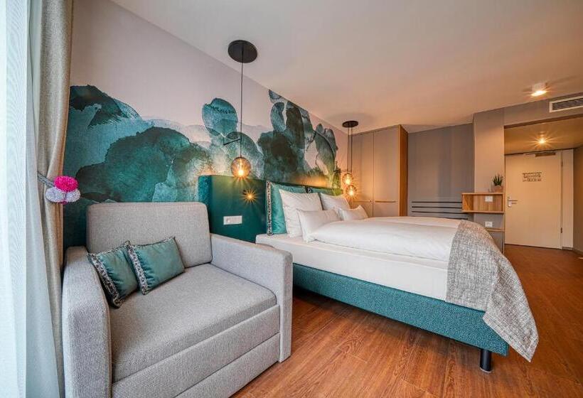חדר דלוקס, Fourside Hotel Freiburg, Trademark Collection By Wyndham